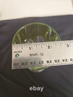 Bacarrat Genova Pattern Chartreuse Rhine Wine glasses Vintage