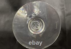 Baccarat Aquarrel blue wine glasses, vintage hard to find in orig box