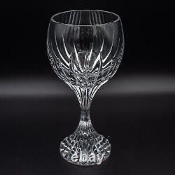 Baccarat Crystal France Massena Bordeaux Wine Glasses 5 7/8 Set of 6 FREE SHIP