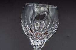 Baccarat Crystal France Massena Bordeaux Wine Glasses 5 7/8 Set of 6 FREE SHIP