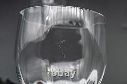 Baccarat Crystal France Montaigne Optic Port Wine Glasses 4 7/8 Set of 4