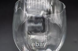 Baccarat Crystal France Montaigne Optic Port Wine Glasses 4 7/8 Set of 4