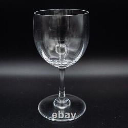 Baccarat Crystal France Montaigne Optic Port Wine Glasses 4 7/8 Set of 4