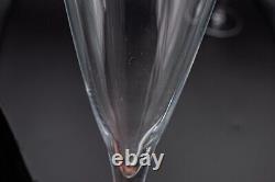 Baccarat France Crystal Dom Perignon Claret Wine Glasses Set 4 -8 1/8 FREE SHIP