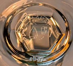 Baccarat France Directoire Gold Rim Vtg Highest Quality Crystal Wine Glass 6.5
