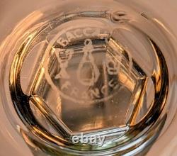 Baccarat France Directoire Gold Rim Vtg Highest Quality Crystal Wine Glass 6.5