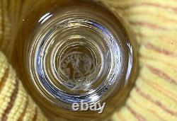 Baccarat France Nancy Water Goblet 6 3/4Glass Wine Discontinued Vintage EUC
