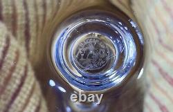 Baccarat France Nancy Water Goblet 6 3/4Glass Wine Discontinued Vintage EUC