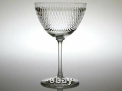 Baccarat Glass Magenta Wine 17Cm Crystal Vintage Rare