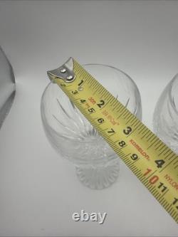 Baccarat Massena Crystal Wine Glasses 6.25 Set of 2 France Signed