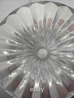 Baccarat Massena Crystal Wine Glasses 6.25 Set of 2 France Signed