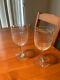 Baccarat Nancy Claret Wine Glasses Set of 2 Vintage Cut Crystal France