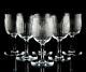 Baccarat Nancy Port Wine Glasses Set of 6 Vintage Elegant Cut Crystal France