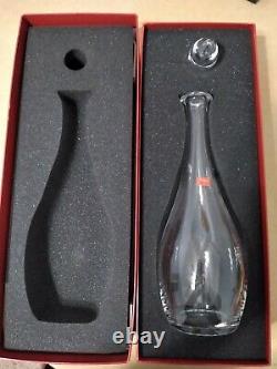 Baccarat Vintage Crystal Wine Decanter, Never Used, In Original Box