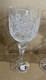 Bohemia Made in Czechoslovakia Fine Lead Crystal Vintage Lrg Wine 6 Glasses NIB