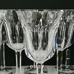 Buy 1-5 BACCARAT Malmaison WATER GOBLETS 7 3/8 Crystal Stemware VTG WINE GLASS