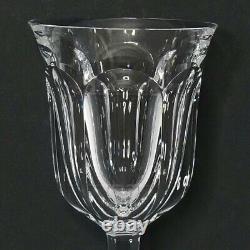 Buy 1-5 BACCARAT Malmaison WATER GOBLETS 7 3/8 Crystal Stemware VTG WINE GLASS