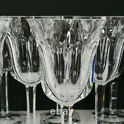 Buy 1-7 BACCARAT Malmaison WATER GOBLETS XL 8 Crystal Stemware VTG WINE GLASSES