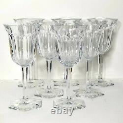 Buy 1-7 BACCARAT Malmaison WATER GOBLETS XL 8 Crystal Stemware VTG WINE GLASSES