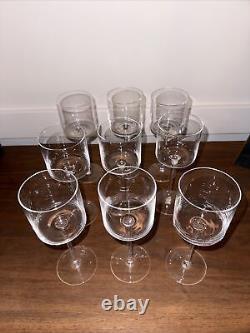 Calvin Klein Hampshire wine glasses white (9) vintage