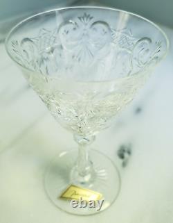 Claret Wine Glass Marennes Baccarat Crystal Rare Vintage 5 1/2