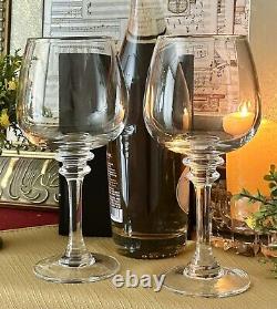 Claro Pottery Barn Wine Glasses Vintage Blown Barware Wine Glasses Poland 8.5