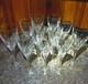 Cristal D'Arques J. G. Durand Vintage Set of 11x 24% Lead Crystal Stem Glasses