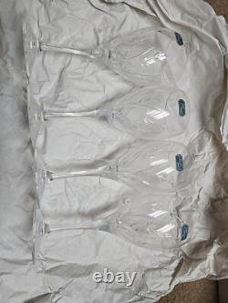 Cristal D'Arques-VINTAGE Durand Eternelle Wine Glasses Set of 4 BRAND NEW