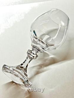 DAUM Vintage French Crystal Wine Glasses, Lot of 11, Signed Limited Edition