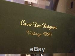 Don Perignon Champagne Vintage 1995+ 5 TULIP WINE/CHAMPAGNE GLASSES