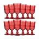 Eaasty 12 Pcs Glass Goblet 9 oz Vintage Wine Glasses, Red 1