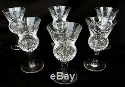 Edinburgh Thistle Cordial Glasses Liquor Wine Glasses Set Of 6