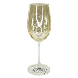 Etched Gold Vintage Wine Glasses from Pier 1 5