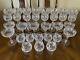Excellent Set Of 32 Service For 8 Imperial Crystal Avondale Water Wine Glasses+