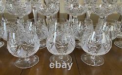 Excellent Set Of 32 Service For 8 Imperial Crystal Avondale Water Wine Glasses+