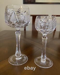 Excellent Set Of 32 Service For 8 Imperial Crystal Avondale Water Wine Glasses+