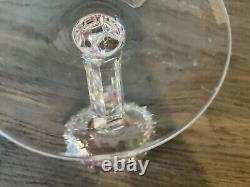 Exquisite Vintage Set Of 4 Waterford Crystal Colleen 7 3/8 Wine Hock Glasses