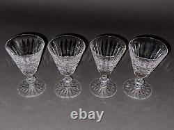 Fabulous Vintage Set of 4 Waterford Crystal Maeve Ireland Cordial Wine Glasses