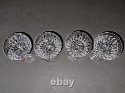 Fabulous Vintage Set of 4 Waterford Crystal Maeve Ireland Cordial Wine Glasses