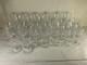 Fostoria American Clear Glass Stemware Set, Antique Vintage Crystal Wine Goblets