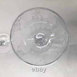 Fostoria Navarre Clear Magnums / Oversized Balloon Wine Glasses Vintage Lot Of 2
