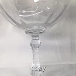 Fostoria Navarre Clear Magnums / Oversized Balloon Wine Glasses Vintage Lot Of 2