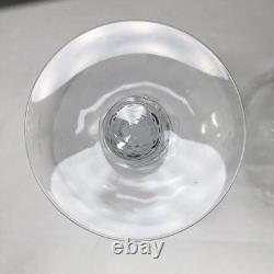 Fostoria Navarre Clear Magnums / Oversized Balloon Wine Glasses Vintage Lot Of 2