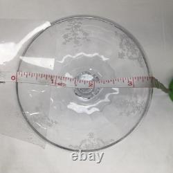 Fostoria Navarre Clear Magnums / Oversized Balloon Wine Glasses Vintage Lot Of 2