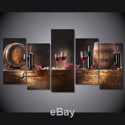 Frame Picture still life photography Wine Glass Wall Art Room Decor Photo Poster