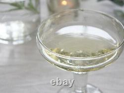 French Vintage Wine Glass Champagne Water Tumbler Star Decor Wedding Gift Chic