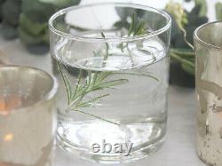 French Vintage Wine Glass Champagne Water Tumbler Star Decor Wedding Gift Chic