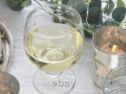 French Vintage Wine Glass Champagne Water Tumbler Star Decor Wedding Gift Chic