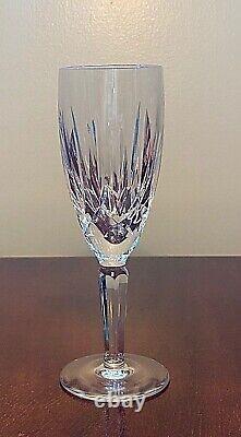 Full Set 12 Vintage WATERFORD CRYSTAL Kildare Champagne Glasses Flutes IRELAND
