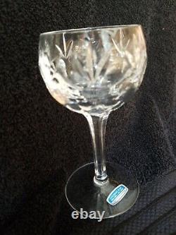 Gorham Bamburg Set of (6) Elegant Vintage cut Wine Glasses